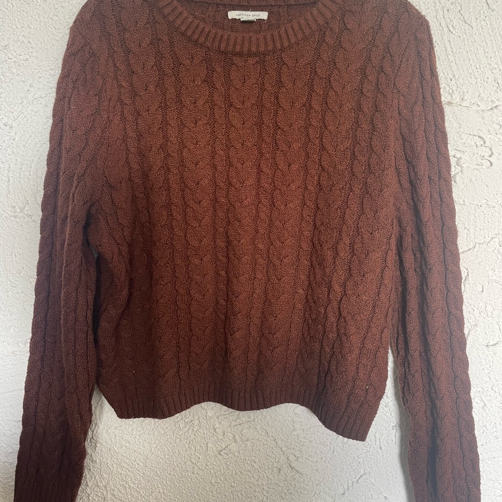 Brown sweater